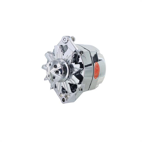 Powermaster 17294-367 Street Alternator, 100A, V-belt, 12V, GM