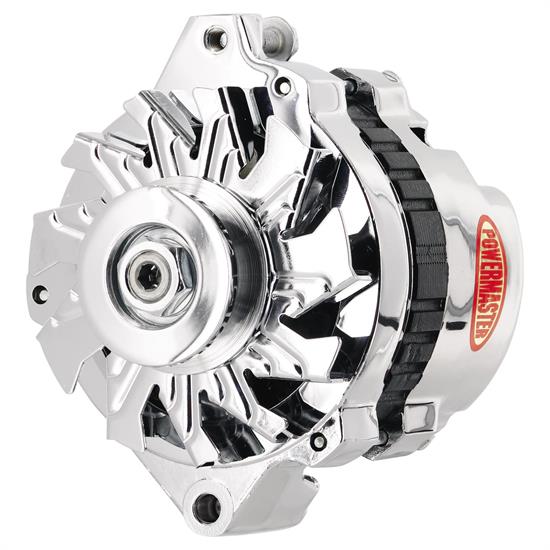 Powermaster 174011 Street Alternator, 105 Amps, V-belt, 12V, GM