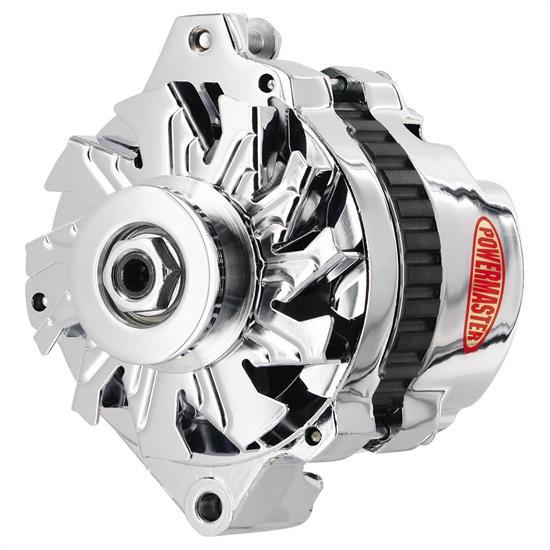 Powermaster 178011 Street Alternator, 105 Amps, V-belt, 12V