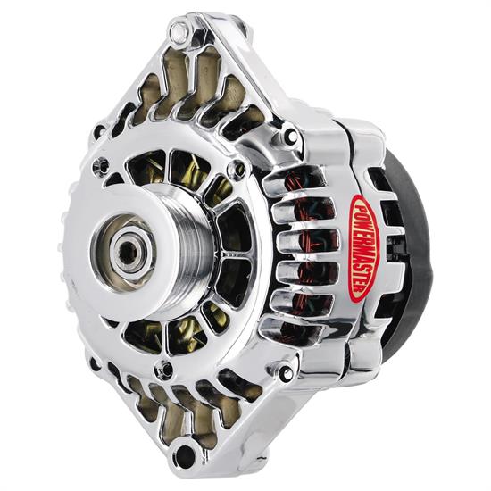 Powermaster 182071 Street Alternator, 120A, Serpentine, Chevy