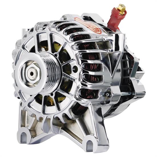 Powermaster 18252 Street Alternator, 120A, Serpentine, 12V, Ford
