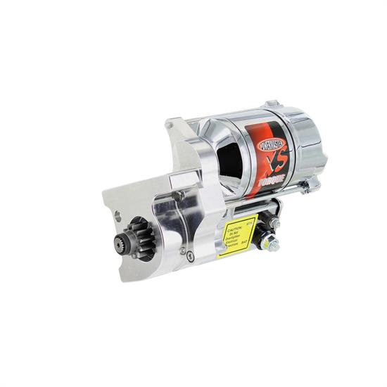 Powermaster 19502 XS Torque Starter, Mini, Chrome, Chevy