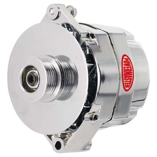 Powermaster 37293-364 Street Alternator, 150 Amps, Serp, 12V, GM