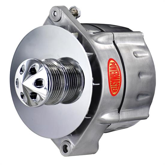Powermaster 37296-360 GM 12si Alternator, 150A, 6-Groove, Brushed
