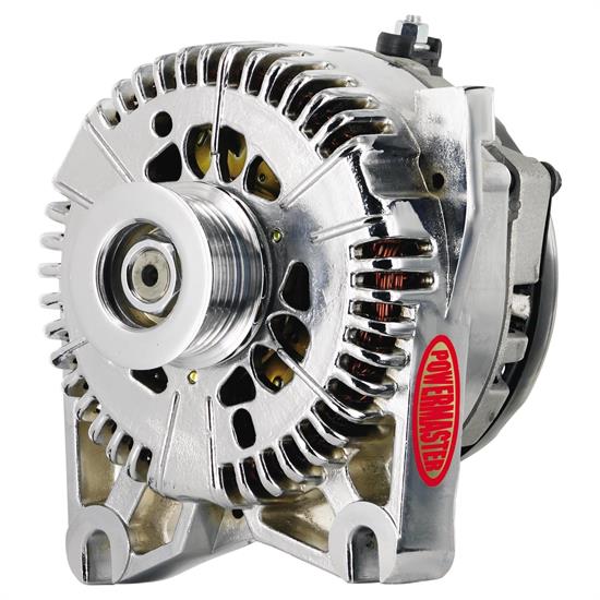 Powermaster 37781 Street Alternator, 200A, Serpentine, 12V, Ford
