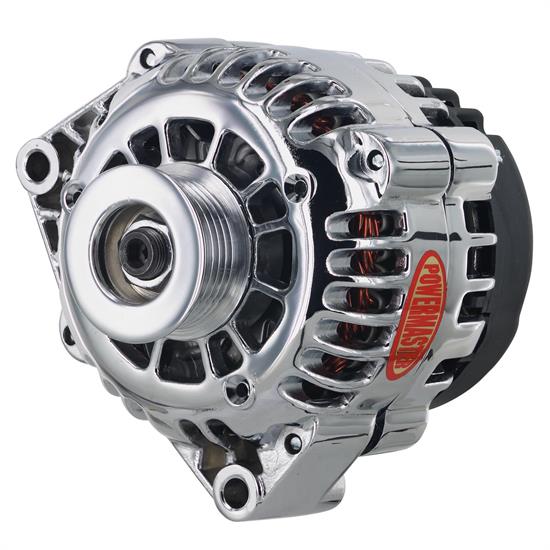Powermaster 38283 Street Alternator, 165A, Serpentine, 12V, Chevy