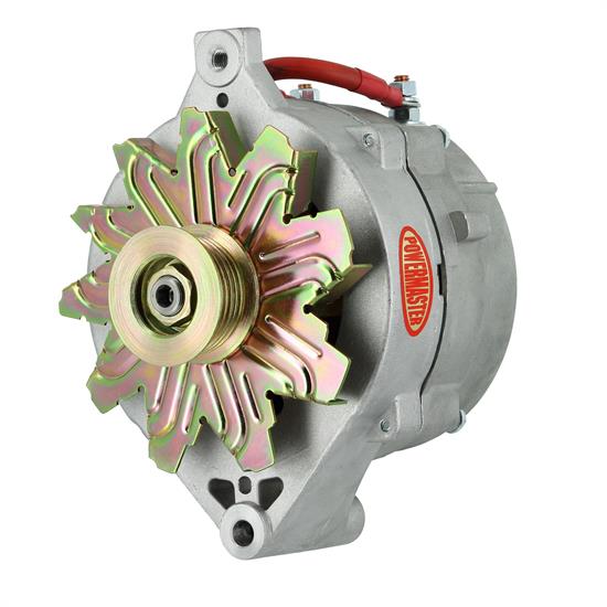 Powermaster 47704 Street Alternator, 215A, Serpentine, 12V, Ford