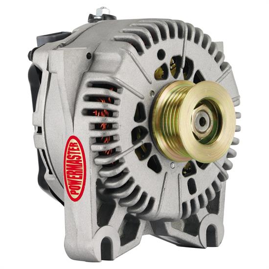 Powermaster 47781 Street Alternator, 200A, Serpentine, 12V, Ford