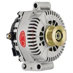 Powermaster 47787 Street Alternator, 200A, Serpentine, 12V, Ford