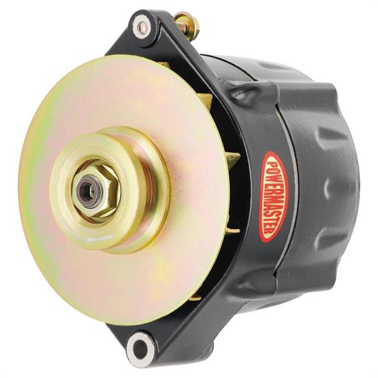 Powermaster 57295 Smooth Look Alternator, 140A, V-belt, 12V, GM