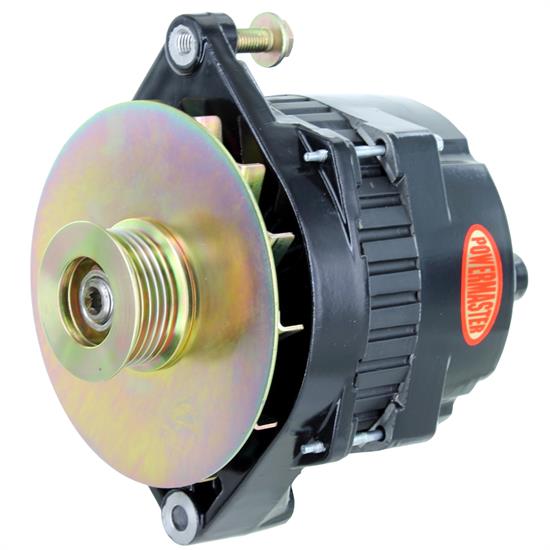 Powermaster 57864 Street Alternator, 200A, Serpentine, 12V, Chevy