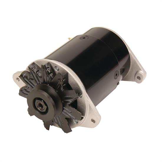 Powermaster 82111-2 Shorty PowerGEN Early GM Alternator, 12-Volt, Blk