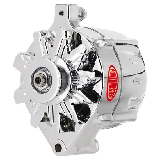Powermaster 8-37141 Street Alternator, 150A, V-belt, 12V, Ford