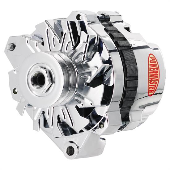Powermaster 8-37529 Street Alternator, 140A, V-belt, Chrysler
