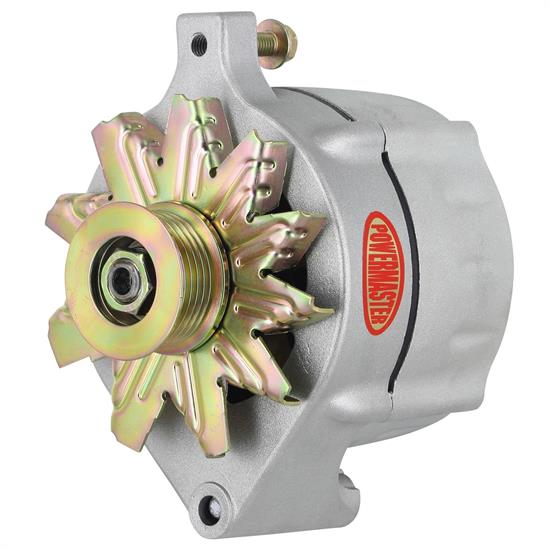 Powermaster 8-47108 Ford Style Race Alternator, 100A, Natural