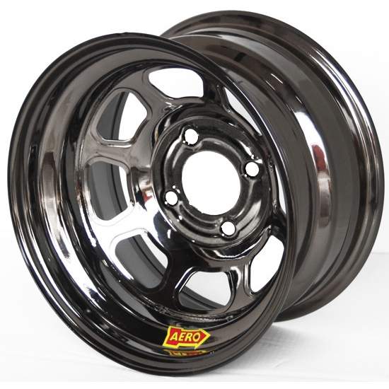 Aero 30-904210BLK 30 Series 13x10 Inch Wheel, 4 on 4-1/4 BP 1 Inch BS