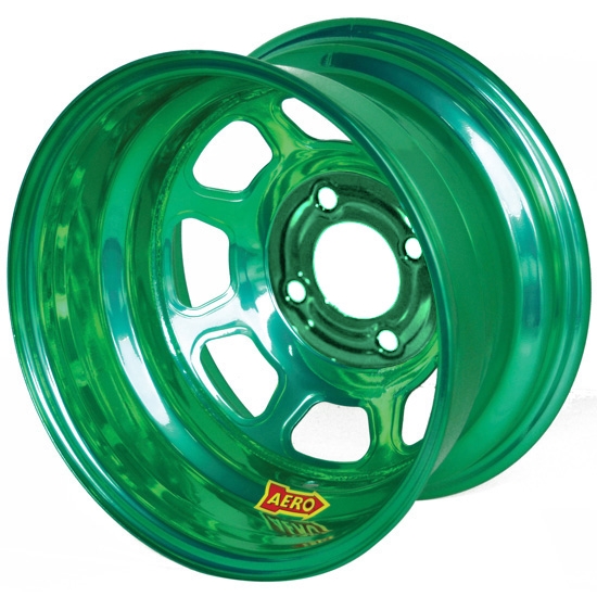 Aero 30-984530GRN 30 Series 13x8 Inch Wheel, 4 on 4-1/2 BP 3 Inch BS
