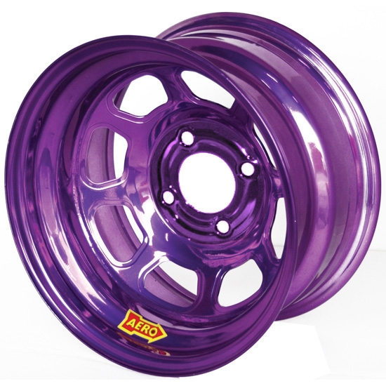 Aero 31-974210PUR 31 Series 13x7 Wheel, Spun 4 on 4-1/4 BP 1 Inch BS