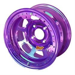 Aero 33-974010PUR 33 Series 13x7 Wheel, Lite, 4 on 4 BP, 1 Inch BS