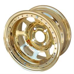 Aero 33-974035GOL 33 Series 13x7 Wheel, Lite, 4 on 4 BP, 3-1/2 BS
