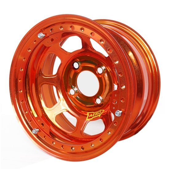 Aero 33-974210ORG 33 Series 13x7 Wheel, Lite 4 on 4-1/4 BP 1 Inch BS