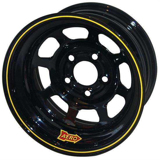 Aero 50-124720 50 Series 15x12 Inch Wheel, 5 on 4-3/4 BP, 2 Inch BS