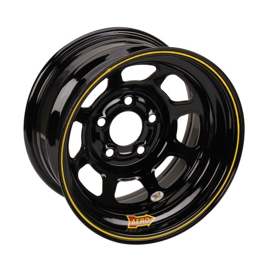 AERO 52 Series Wissota Certified 15 Inch Race Wheel, 5 on 5 Bolt Pattern