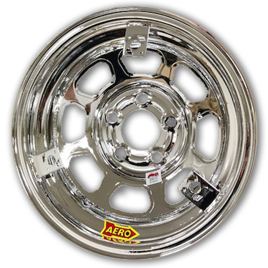 Aero 52 Series 3-Tab 15 Inch Race Wheel, IMCA, 5 on 5 Inch BP