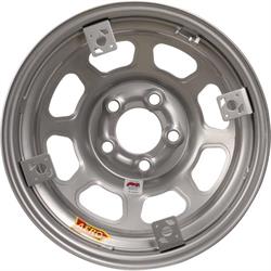 Aero 52 Series 4-Tab 15 Inch Race Wheel, IMCA, 5x5" BP