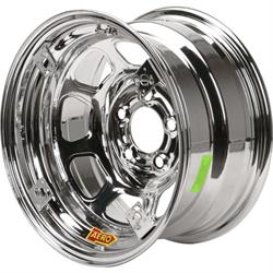 Aero 52 Series 4-Tab 15 Inch Race Wheel, IMCA, 5x5" BP