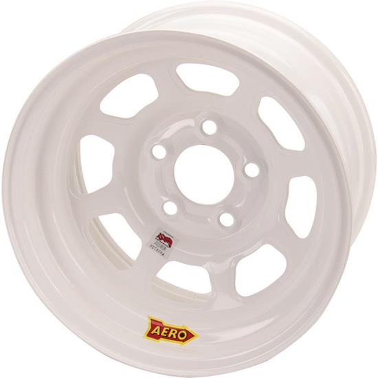 Aero 52 Series IMCA Certified 15 Inch Race Wheel, 5 on 5 Bolt Pattern