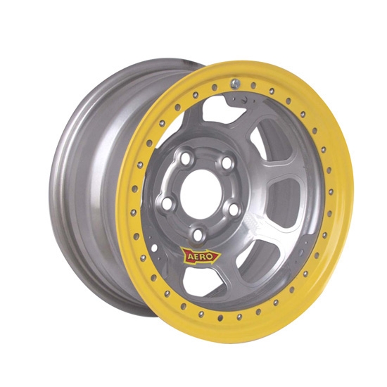 Aero 53-004760 53 Series 15x10 Wheel, BLock, 5 on 4-3/4 BP, 6 Inch BS