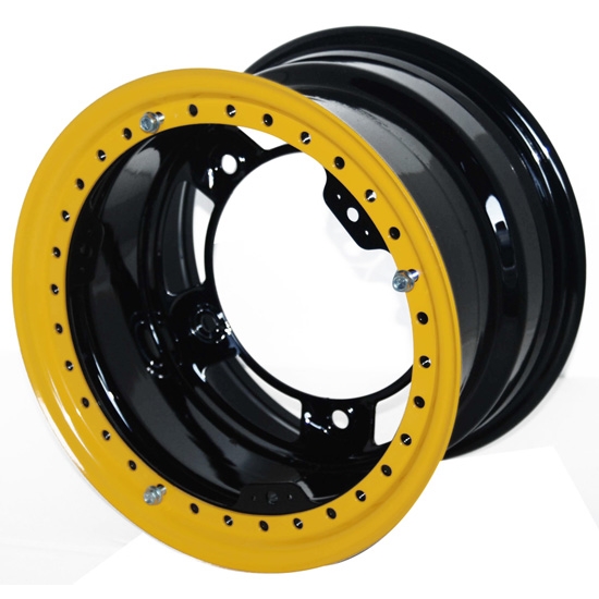Aero 53-120550 53 Series 15x12 Wheel, BL, 5 on WIDE 5 BP, 5 Inch BS