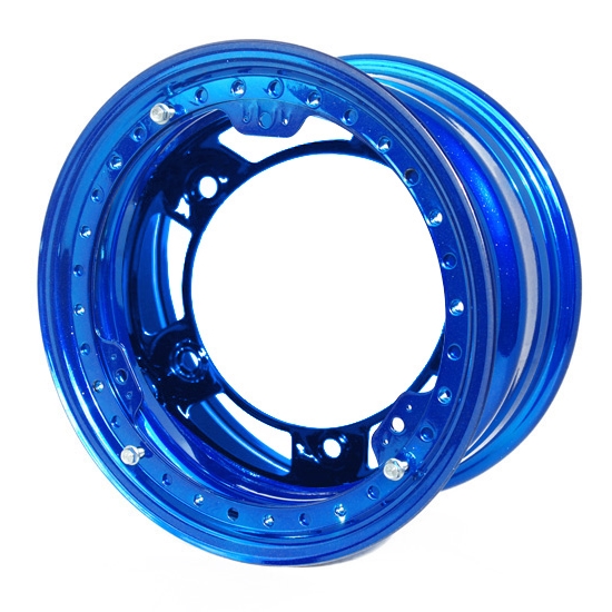 Aero 53-900550BLU 53 Series 15x10 Wheel, BL, 5 on WIDE 5, 5 Inch BS