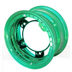 Aero 53-900560GRN 53 Series 15x10 Wheel, BL, 5 on WIDE 5, 6 Inch BS