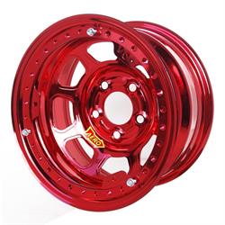 Aero 53-904520RED 53 Series 15x10 Wheel, BL, 5x4.5 BP, 2 Inch BS