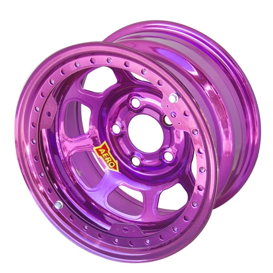 Aero 53-924730PUR 53 Series 15x12 Wheel, BLock, 5 on 4-3/4, 3 Inch BS