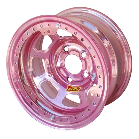 Aero 53-984530PIN 53 Series 15x8 Wheel, BL, 5 on 4-1/2, 3 Inch BS IMCA