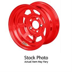 Aero 55-984520RED 15 x 8 55 Series Wheel, 4 on 4.5, RedChrome