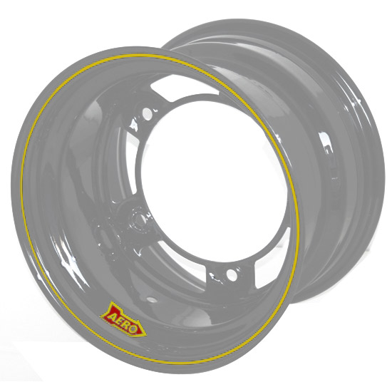 Aero 58-000545 58 Series 15x10 Wheel, SP, 5 on WIDE 5 BP, 4-1/2 BS