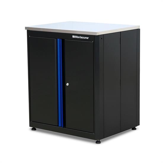 Montezuma BKMG30242BC 2-Door Base Cabinet, Worktop, 30.5x34.75x24