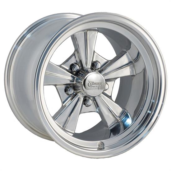 Rocket Racing Wheels 516550 Strike Wheel, 15 x 10, 5 on 4-1/2, 5 Inch Backspace