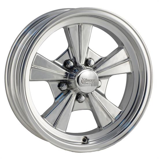 Rocket Racing Wheels 546517 Strike Wheel, 15 x 4-1/2, 5 on 4-1/2, 1-3/4 Inch Backspace