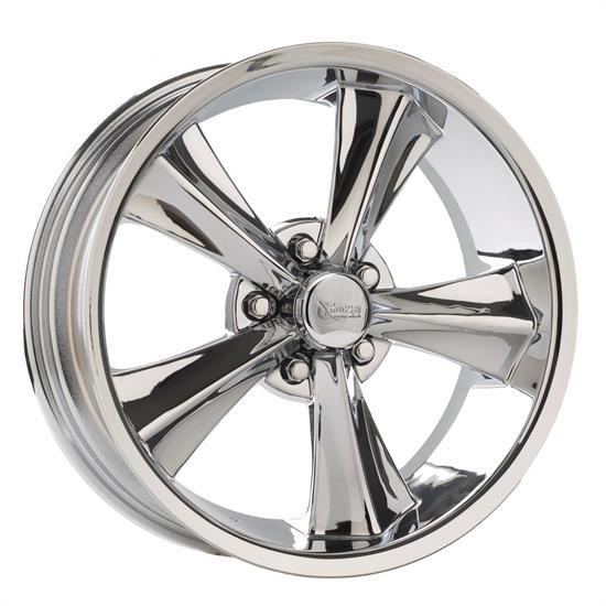 Rocket Booster Wheel, 18X7, 5 On 4-1/2, 4-1/2 Inch Backspace