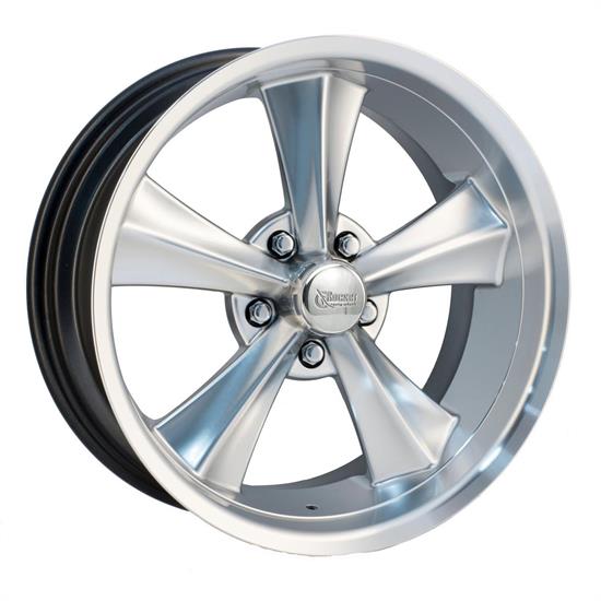 Rocket Racing Booster Silv 18x8 Wheel, 5x4.5, 4.75 BS