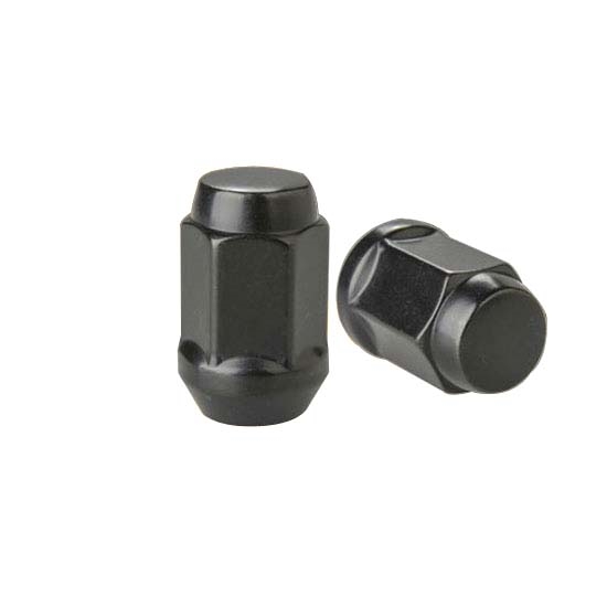 Rocket Racing Wheels C1702B-SET Standard Black Lugs, 7/16, Set of 20