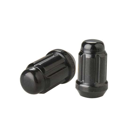 Rocket Racing Wheels C7007B-SET Black Spline Drive Lugs, 12mm, Set of 20
