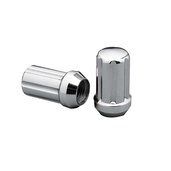 Rocket Racing Wheels C7007 Chrome Spline Drive Lugs, 12mm, Each