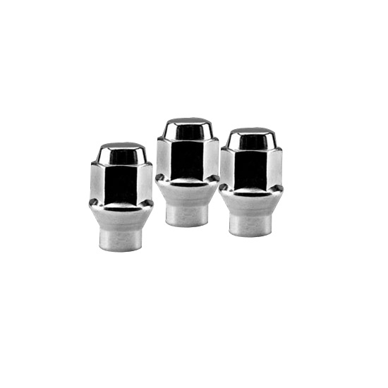 Rocket Racing Wheels C7802 ET Style Chrome Acorn Lugs, 7/16, Each