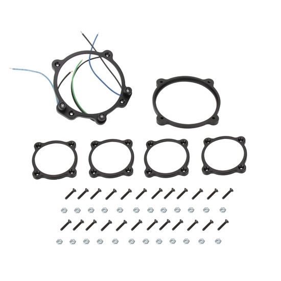 Classic Instruments BZMA6GS Outer Gauge Bezels for Bomber Series